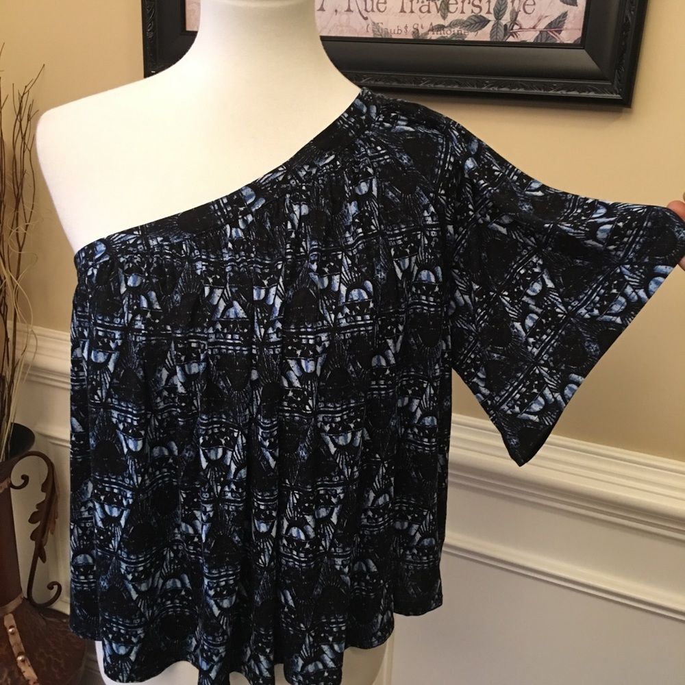 Free People Ocean Ave One Shoulder Top Sz S